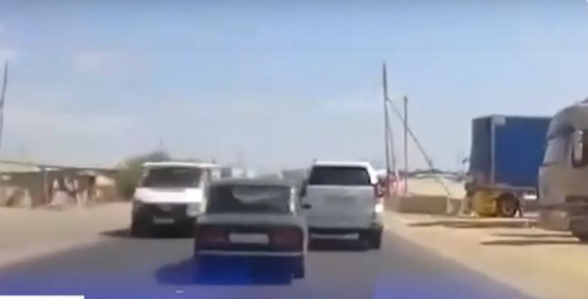 Bakıda kamikadze sürücü ölüm saçdı - VİDEO