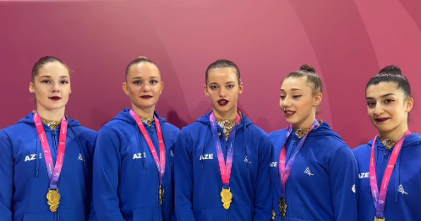 Azərbaycan komandası Avropa Kubokunda qızıl medal qazanıb