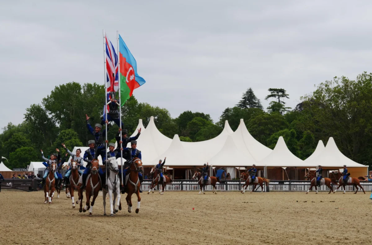 Azerbaijani representatives stage stunning performance at Royal Windsor Horse Show 2025