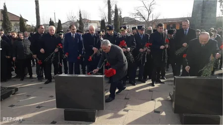 Qubada 20 Yanvar faciəsi ilə bağlı anım mərasimi keçirilib - FOTO