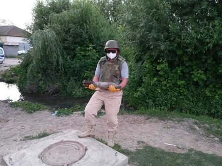 Bərdədə top mərmisi aşkarlandı