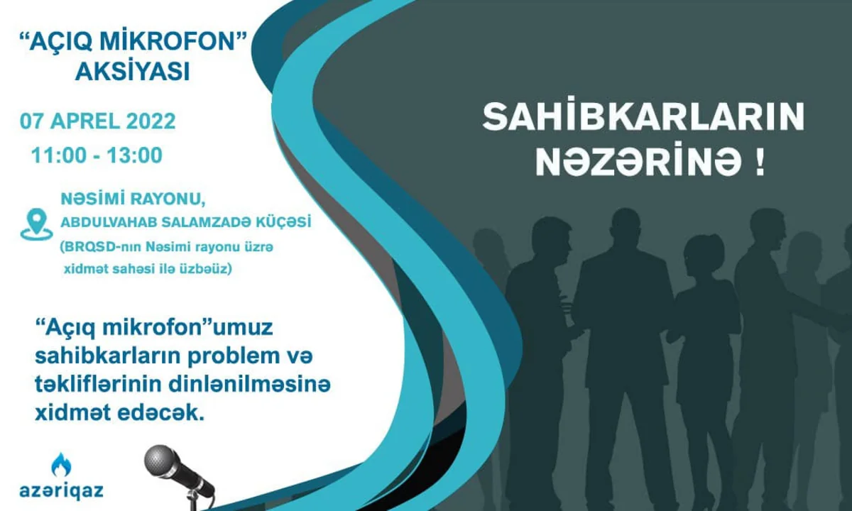  “Azəriqaz” sahibkarlarla növbəti görüşü Bakıda keçirəcək