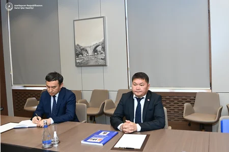 Qırğızıstan səfirinin Azərbaycandakı diplomatik missiyası başa çatıb