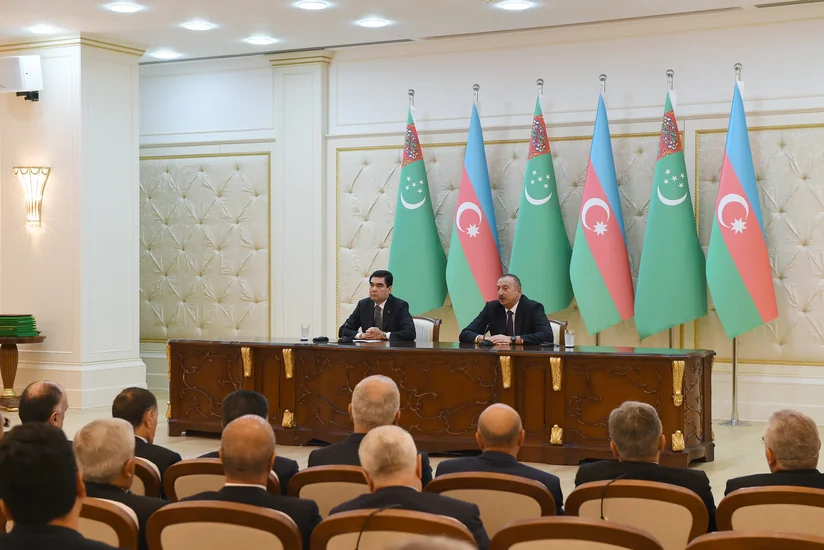 Prezident İlham Əliyev: Türkmənistan və Azərbaycan artıq strateji tərəfdaşlardır