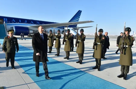 Azərbaycan Prezidenti Türkiyəyə rəsmi səfərə gedib