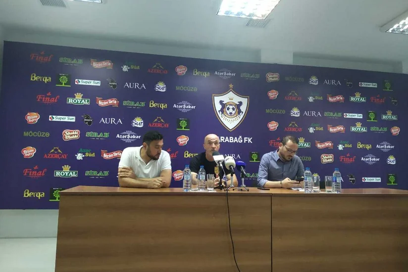 Partizaninin baş məşqçisi: Qarabağa uduzduğumuz üçün qıcıqlanmırıq