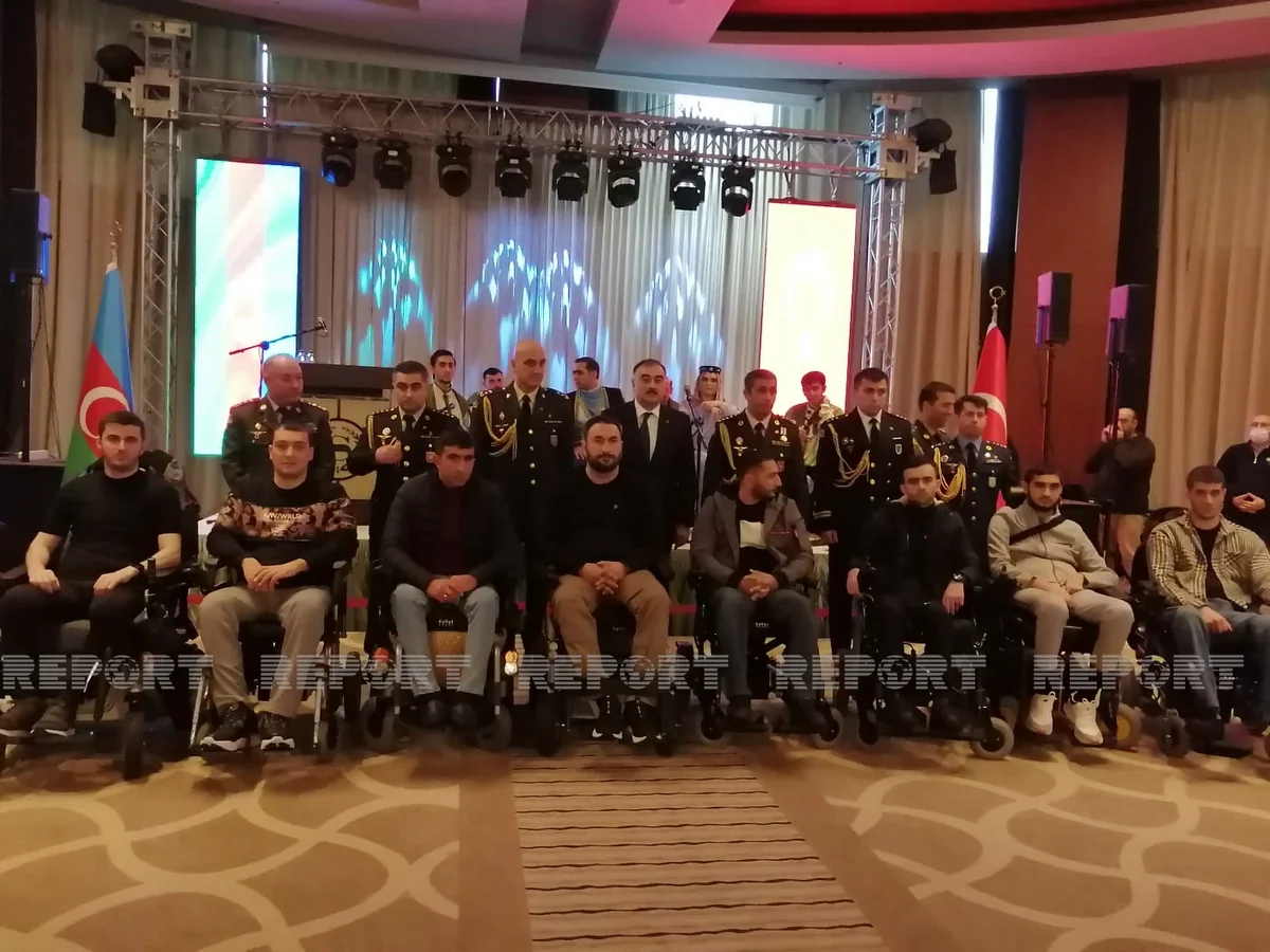 Türkiyədə müalicə alan qazilər üçün Novruz tədbiri keçirilib