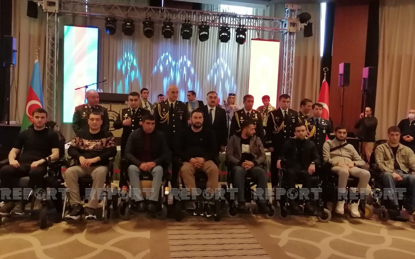 Türkiyədə müalicə alan qazilər üçün Novruz tədbiri keçirilib