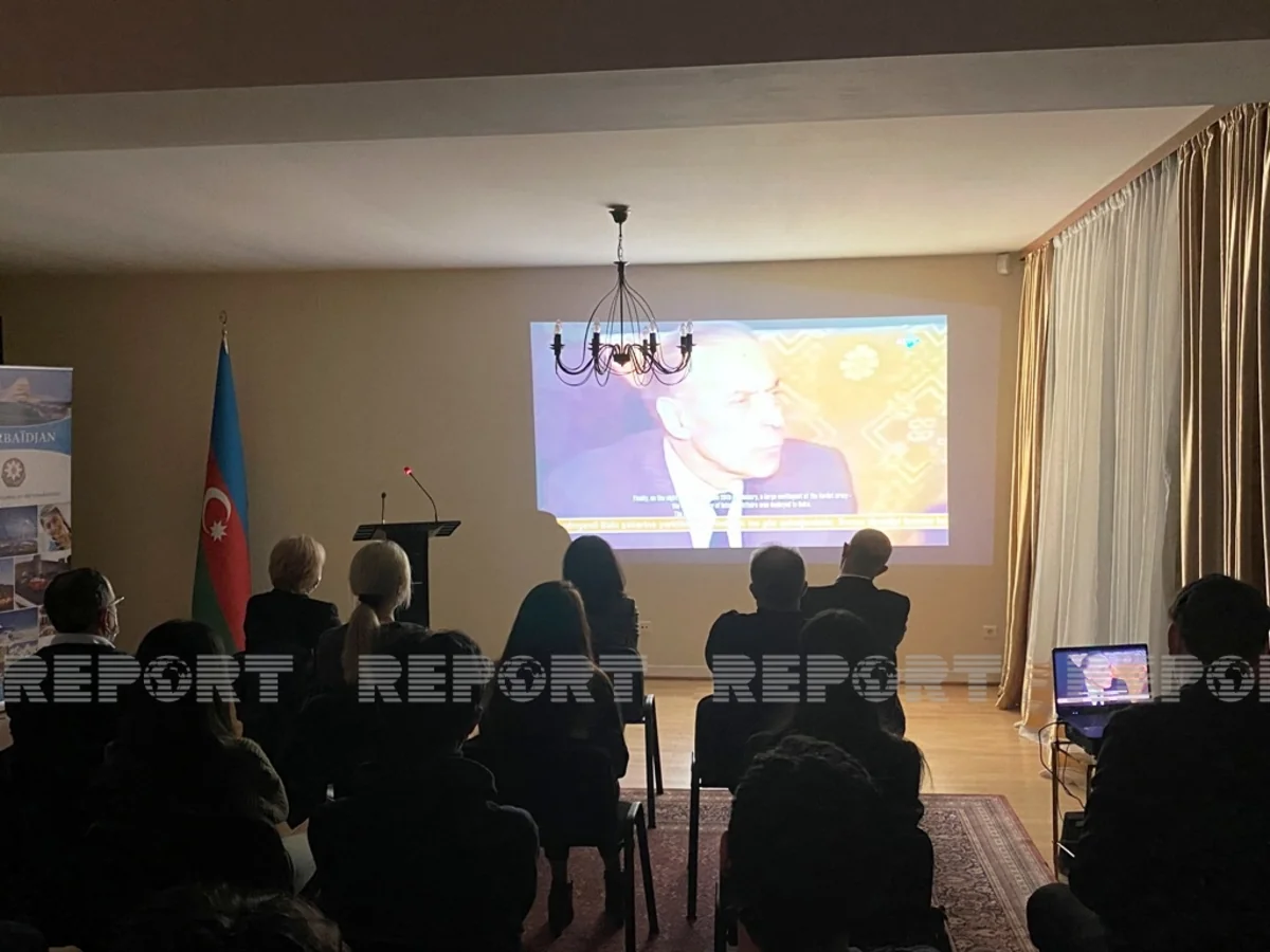 20 Yanvar şəhidlərinin xatirəsi Strasburqda anılıb