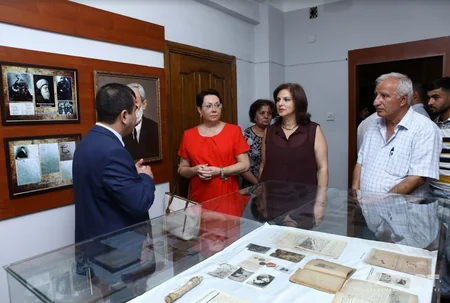 Şərq qəzetinin redaksiyasında yaradılan Mətbuat muzeyinin açılışı olub