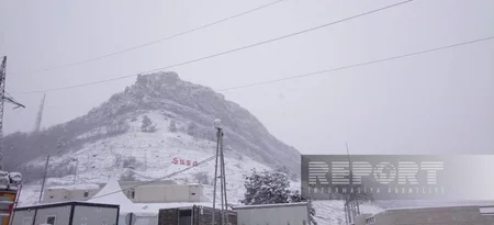 В Шуше выпало 10 см снега