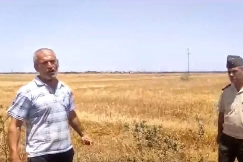 В Масаллы выявлен факт умышленного поджога зернового поля