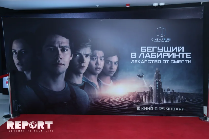 В CinemaPlus прошёл предпремьерный показ фильма Бегущий в лабиринте