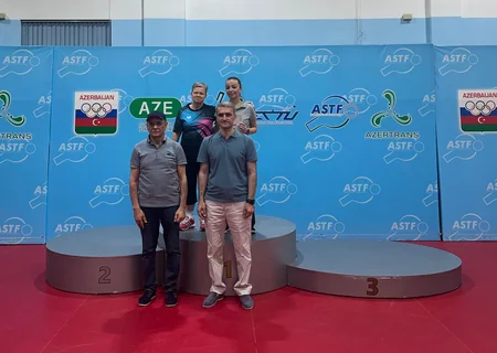 Veteran stolüstü tennisçilər arasında Azərbaycan çempionatının qalibləri müəyyənləşib