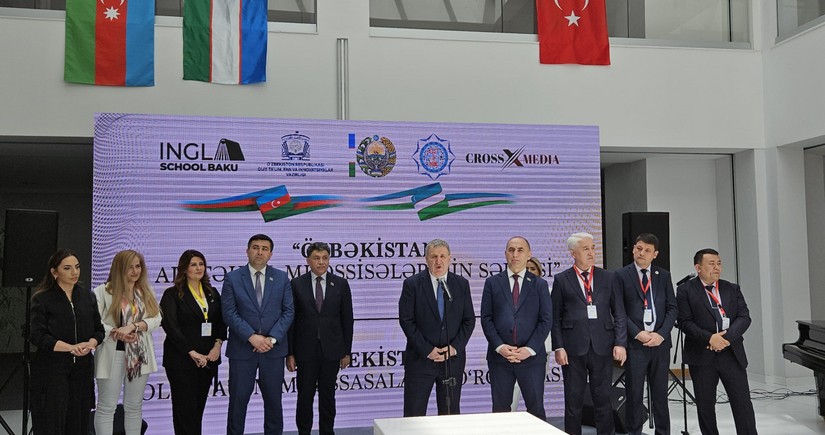 Bakıda Özbəkistan universitetlərinin sərgisi keçirilib