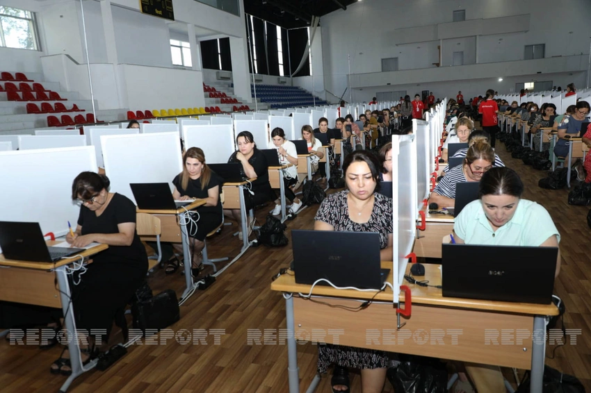 Sabahdan müəllimlərin sertifikatlaşdırma imtahanlarının test mərhələsi başlayır