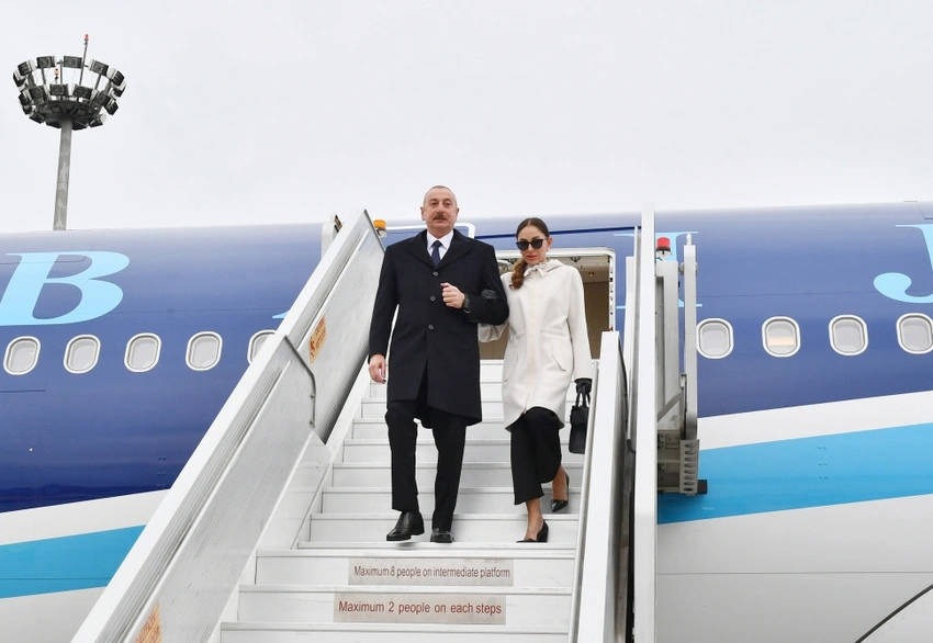 Prezident İlham Əliyev Macarıstana rəsmi səfərə gedib