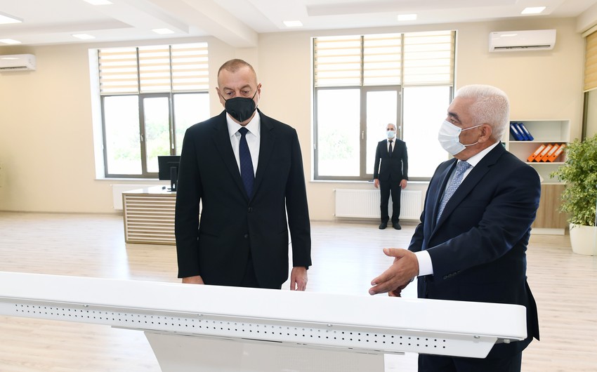 Prezidentə Suqovuşandakı elektrik stansiyaları barədə məlumat verilib
