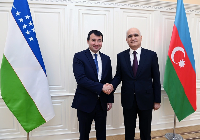 Şahin Mustafayev Özbəkistanın Baş nazirinin müavini ilə görüşüb