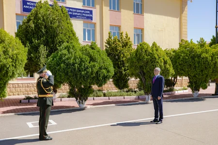 Heydər Əliyev adına Hərbi Lisey kursantlarının buraxılış mərasimi keçirilib