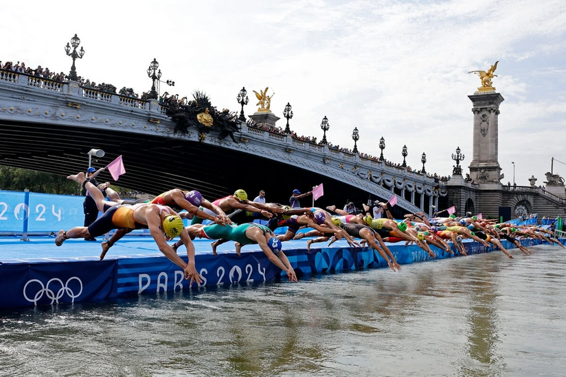 Paris-2024: Triatlonçuların məşqi yenidən ləğv edilib
