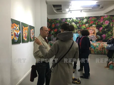 Solo exhibition of Azerbaijani artist gets underway in Paris