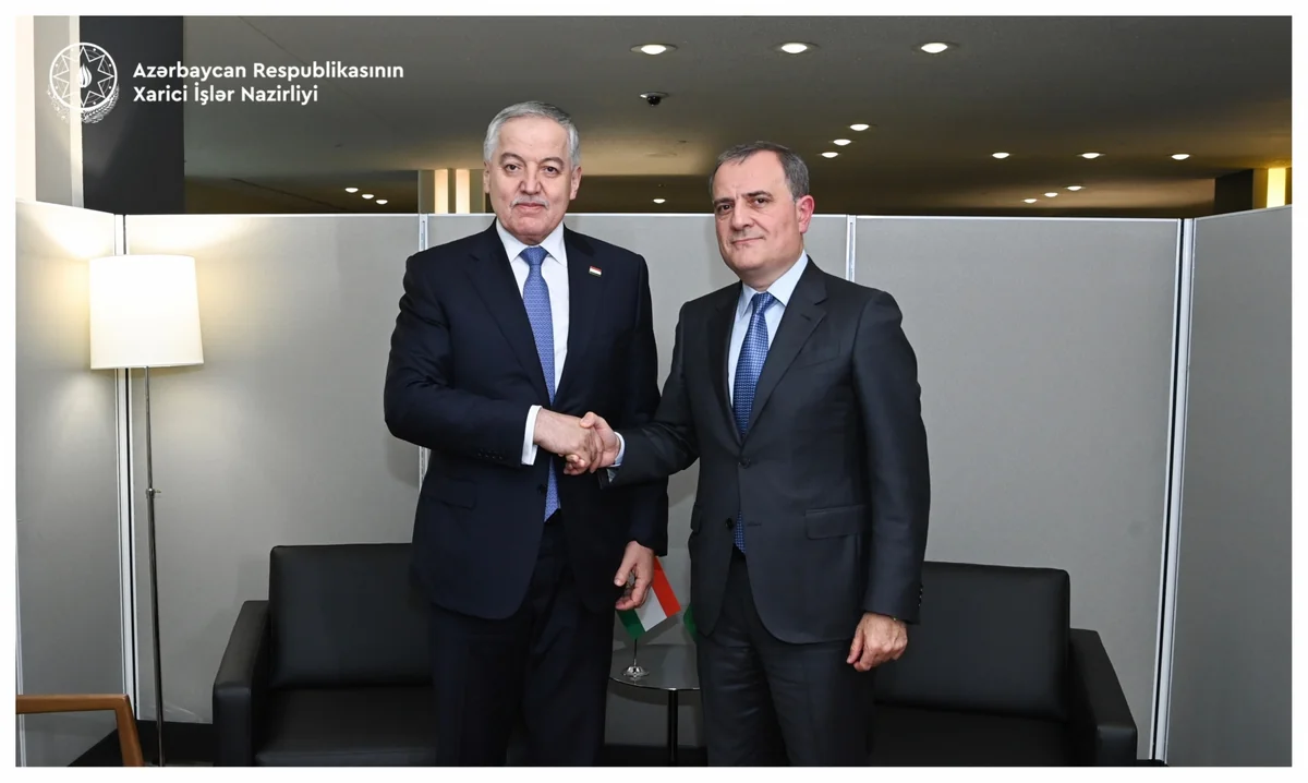 Bakı və Düşənbə arasında əməkdaşlıq müzakirə edilib