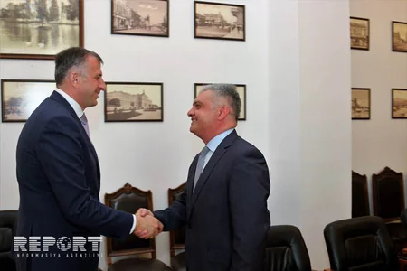 Azərbaycan ilə Gürcüstan arasında əlaqələrin inkişaf perspektivləri müzakirə olunub