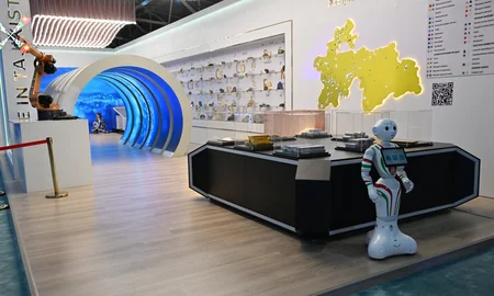 President Ilham Aliyev views EXPO Central Asia 2023 exhibition in Dushanbe