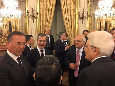 ​İtaliya Prezidenti Nizami Gəncəvi Beynəlxalq Mərkəzinin üzvlərini qəbul edib
