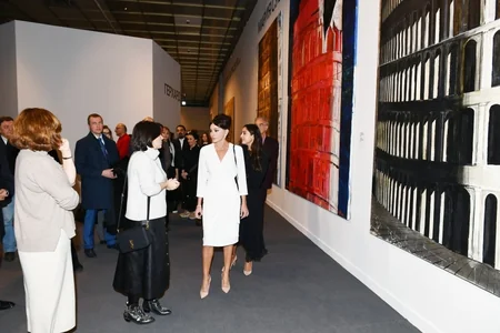 First Vice-President Mehriban Aliyeva viewed 8th Moscow International Biennale of Contemporary Art