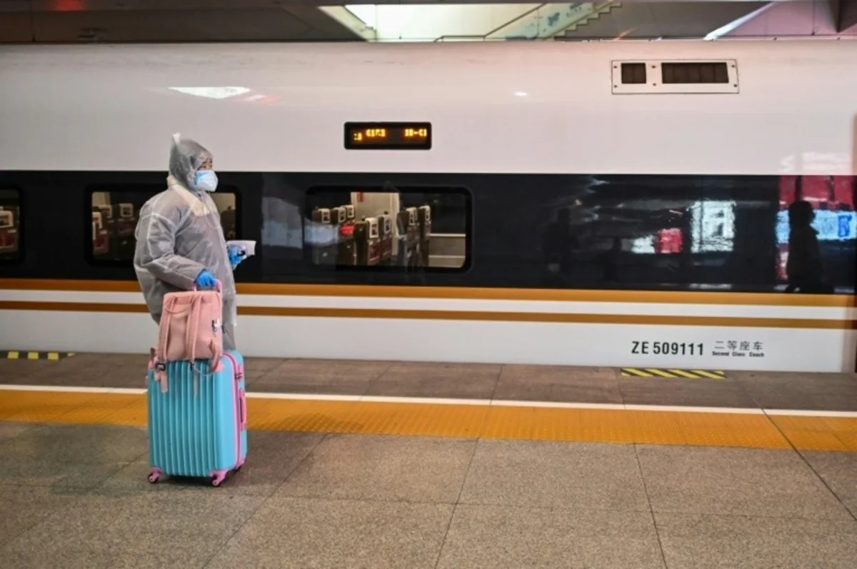 China: Passenger train derailed by landslide debris, 20 injured