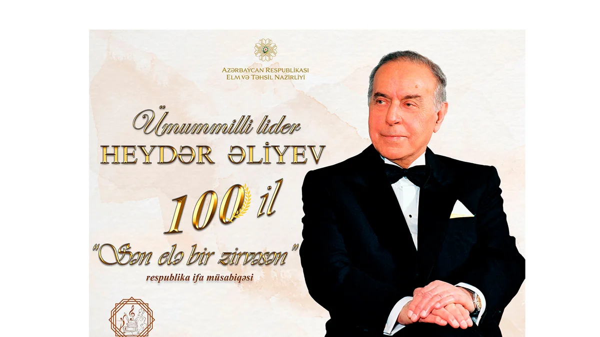 “Sən elə bir zirvəsən” adlı respublika ifa müsabiqəsinə başlanılıb