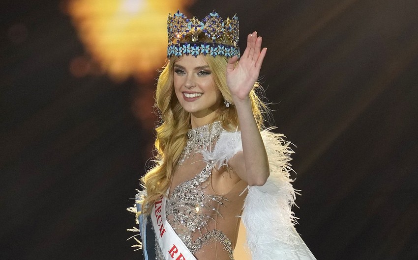 Çexiyalı “Miss dünya”nın qalibi olub