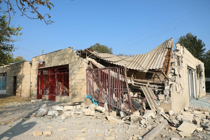 Armenians fired 12,500 shells at Terter, destroying over 600 civilian homes