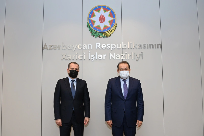 Ceyhun Bayramov Türk Dövlətləri Təşkilatının Baş katibi ilə görüşüb