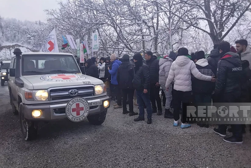 Автомобили МККК беспрепятственно проехали из Лачына в Ханкенди