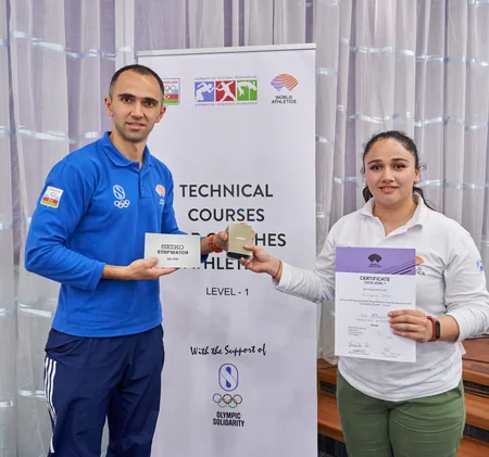 Bakıda atletika məşqçiləri üçün texniki kursa yekun vurulub