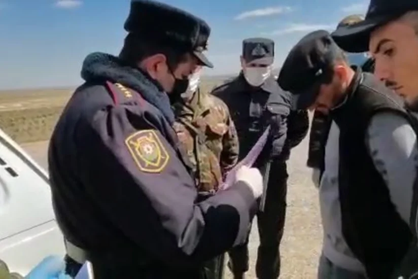 Bakı polisi: Qaydaları pozan şəxslər cəzalandırılır - VİDEO