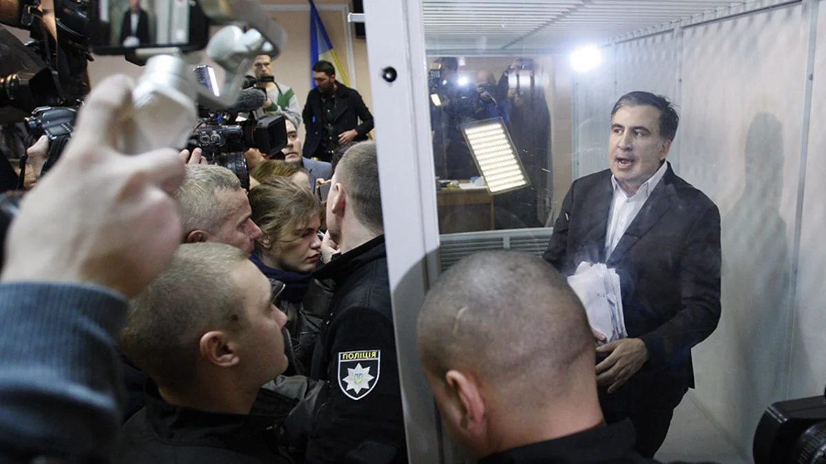 Суд над Саакашвили перенесли на февраль