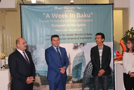 Kaliforniyada amerikalı fotoqrafın Bakıya həsr olunan fotosərgisi açılıb