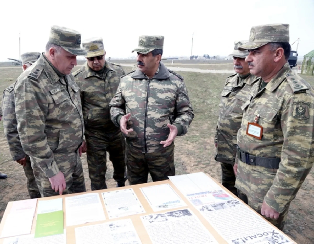 Azərbaycanda irimiqyaslı əməliyyat-taktiki təlimləri keçirilir - FOTO
