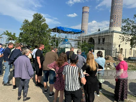 Xarici səyahətçilər Ağdamda olublar