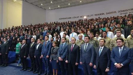 Mingəçevirin Gənclər Paytaxtı seçilməsi ilə bağlı tədbir keçirilib