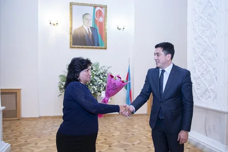 Kənd Təsərrüfatı Nazirliyində fermer qadınlarla görüş keçirilib