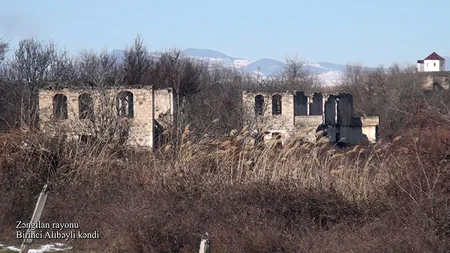 Zəngilanın Birinci Alıbəyli kəndindən görüntülər