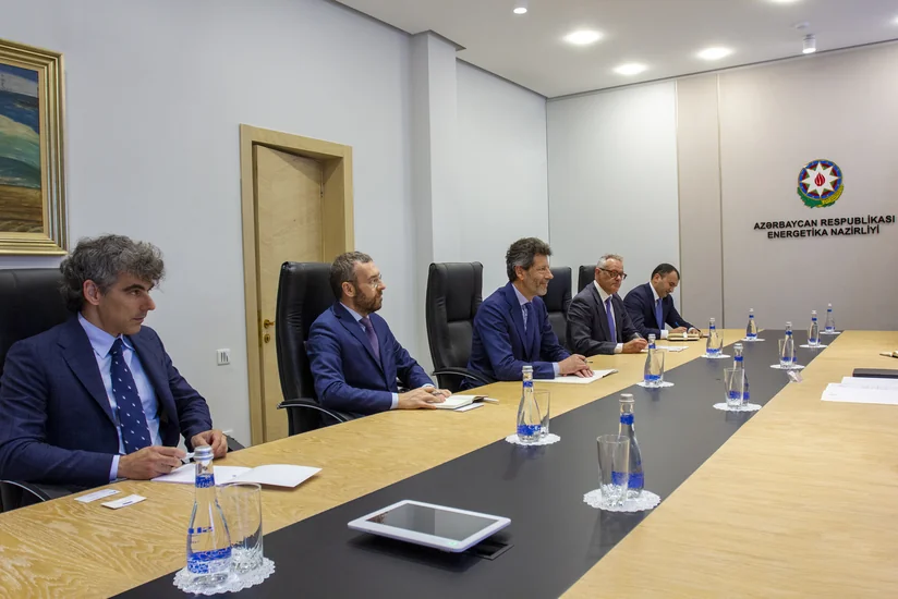 Azərbaycan İtaliya şirkəti ilə energetika sahəsində əməkdaşlığı müzakirə edib