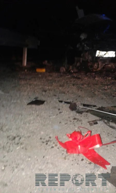 ​Göyçayda toydan qayıdan maşınlar toqquşub: ölən və yaralananlar var - FOTO