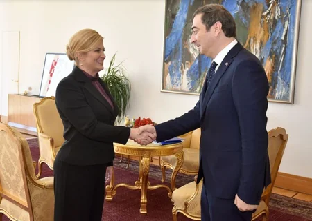 Azərbaycan səfiri Xorvatiyanın ali ordeni ilə təltif olunub