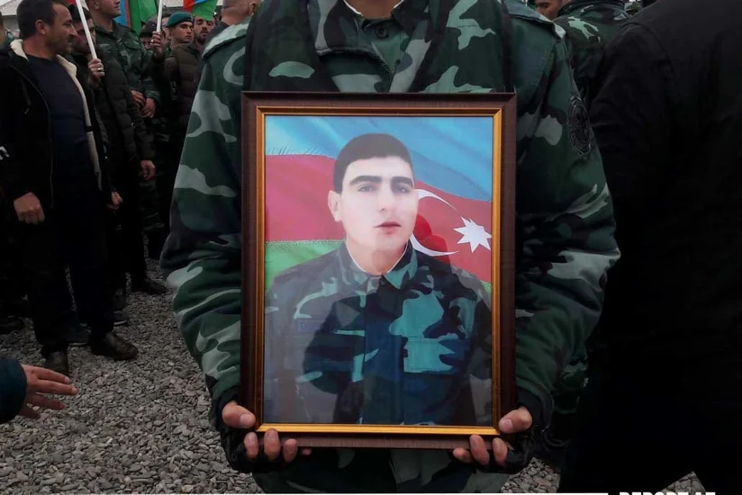 Şəhid əsgər Cəlilabadda dəfn edilib - FOTO - VİDEO - YENİLƏNİB-2